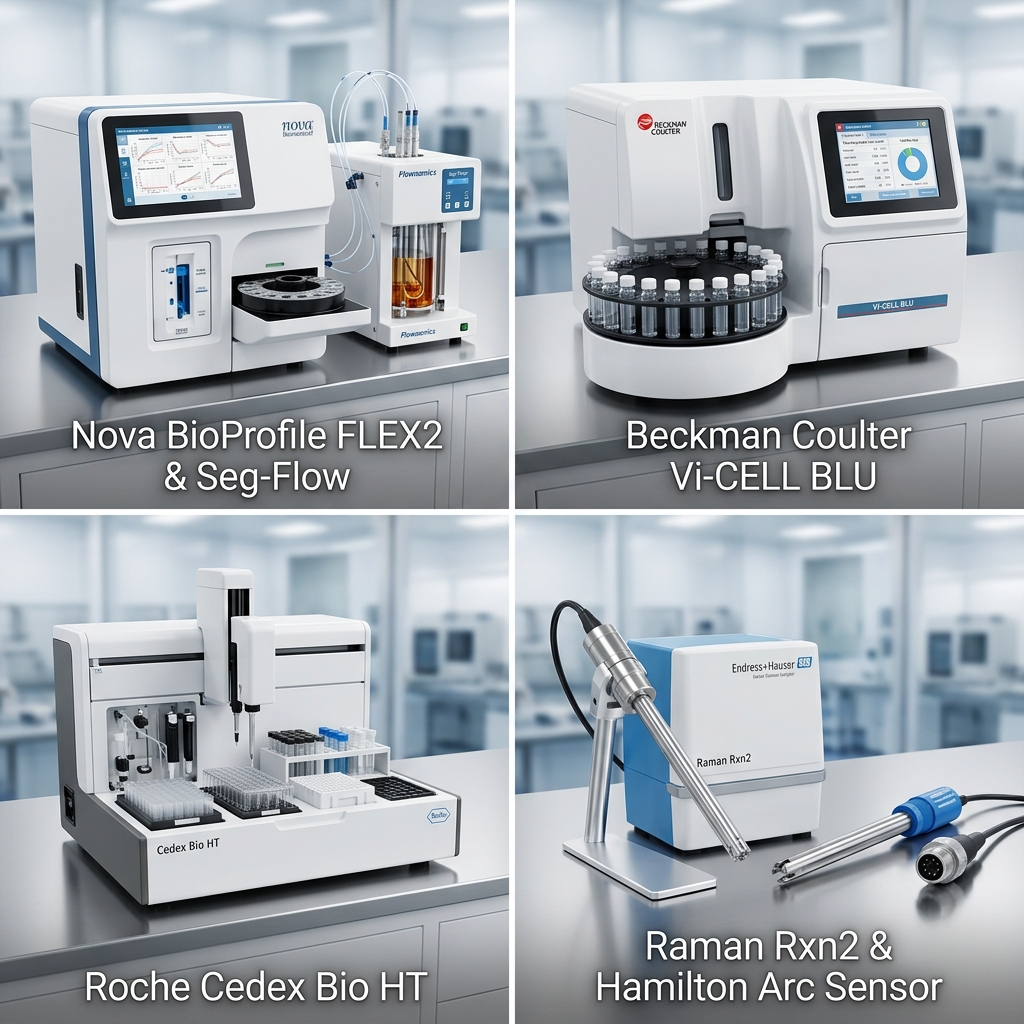 Cell Analyzers, Metabolite Bioanalyzers & Raman PAT